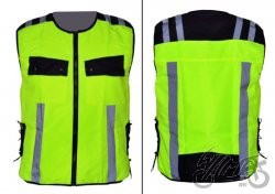 BEZRĘKAWNIK ODBLASKOWY LEOSHI S-M 56/66