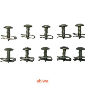 BLASZKA + ŚRUBA MOCOWANIA PLASTIKÓW 4,8x16mm 10kpl