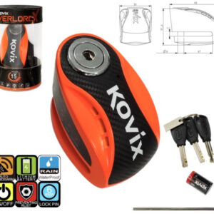 Blokada tarczy hamulcowej KOVIX KNX6 neonowa pomar