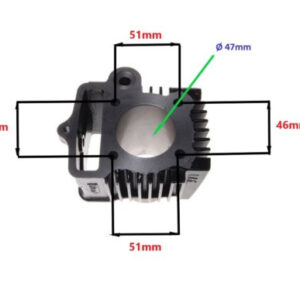 CYLINDER 139FMB 47MM 4T  POWER FORCE