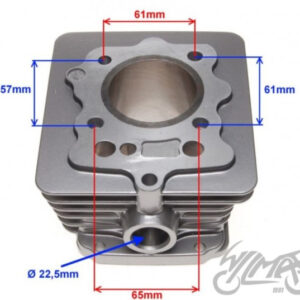 CYLINDER DO LONCIN 125 4T 56,40