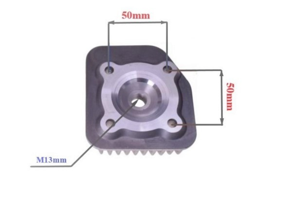CYLINDER ŻELIWNY Z GŁOWICĄ POWER FORCE 47MM 2T - obrazek 2
