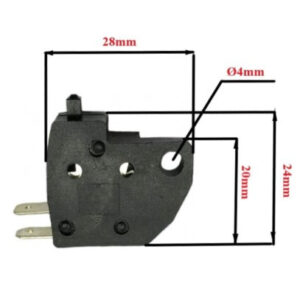 CZUJNIK STOPU PLASKI LEWY 