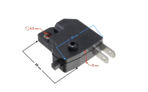 Czujnik stopu hamulca przedniego do motoroweru Fig - obrazek 3
