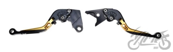 DŹWIGNIA HAMULCA I SPRZĘGŁA ŁAMANA DO KAWASAKI ŻÓŁ