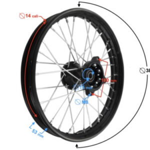 FELGA PRZEDNIA CROSS MORETTI 2370