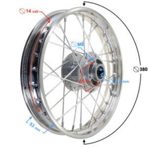 FELGA TYLNA DO CROSSA 14X1,4 MORETTI