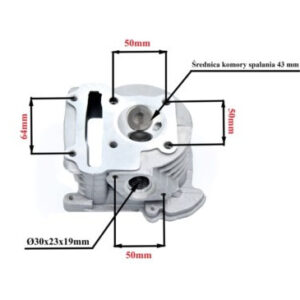 GŁOWICA KOMPLETNA POWER FORCE DO CYLINDRA 47MM