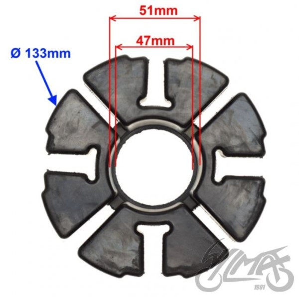 GUMA ZĘBATKI TYŁ DO JUNAK 901