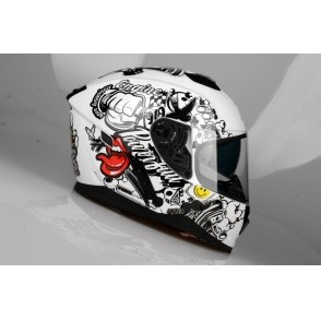 KASK LAZER RAFALE EVO STICKERBOMB - obrazek 4