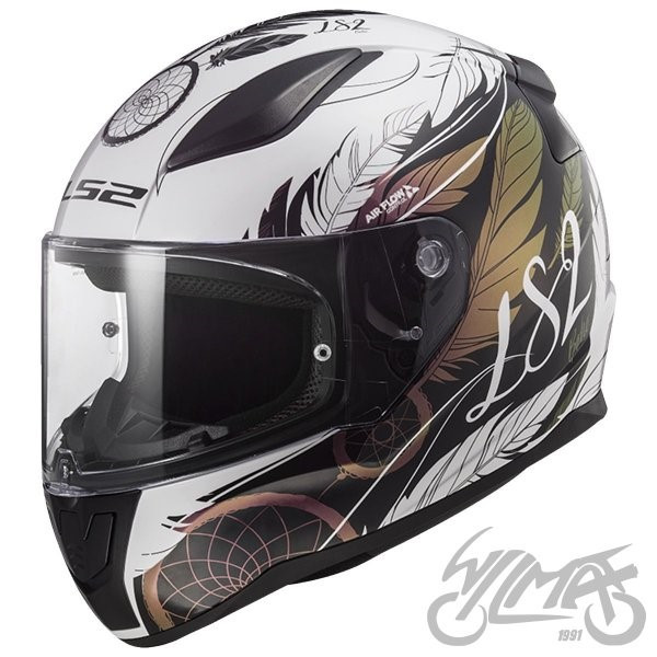 KASK LS2 FF353 RAPID II BOHO WHITE BL - obrazek 3