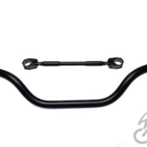 KIEROWNICA ENDURO 22 mm ALUMINIOWA CZARNA