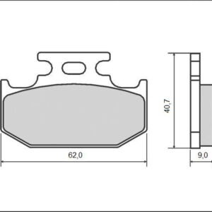 KLOCKI HAMULCOWE BRENTA FA152