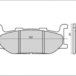 KLOCKI HAMULCOWE BRENTA FA179