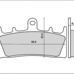 KLOCKI HAMULCOWE BRENTA FA188