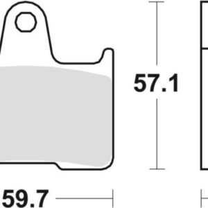 KLOCKI HAMULCOWE BRENTA FA254 3137