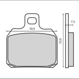 KLOCKI HAMULCOWE BRENTA FA266 KH266