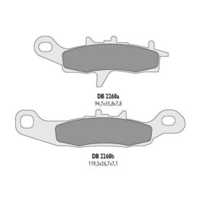 KLOCKI HAMULCOWE DELTA FA258 FA349