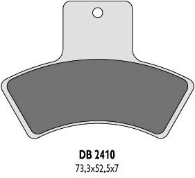 KLOCKI HAMULCOWE DELTA FA270