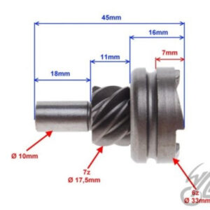 KOŁO ROZRUSZNIKA NOZNEGO 4T DO HONDA DIO WER 2