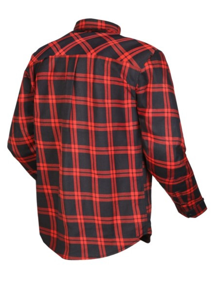 KOSZULA MODEKA COLDEN CZARNO CZERWONA KRATA - obrazek 2