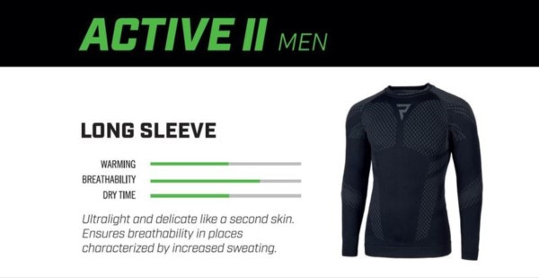 KOSZULKA MĘSKA TERMOAKTYWNA ACTIVE II REBELHORN - obrazek 4