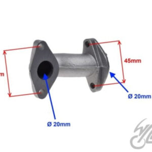 KRÓCIEC GAŹNIKA ATV110 WLOT 20mm