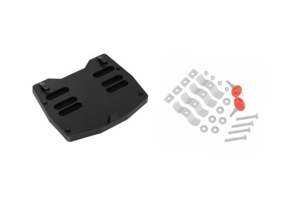 KUFER POWER FORCE Z OPARCIEM I PŁYTĄ MONTAŻOWĄ 30L - obrazek 2