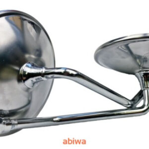 LUSTERKA KPL. METAL-CHROM, OKRĄGŁE, PRAWE M10-24CM