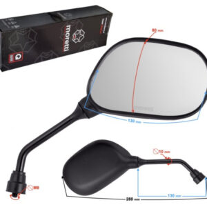 Lusterka L+R (średnica gwintu 8mm) do skutera GTR 