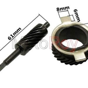 NAPĘD LICZNIKA GY6 KOŁO10 WKŁAD HAMULEC SZCZĘKOWY