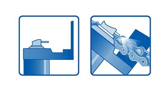 OSŁONA DO SMAROWANIA ŁAŃCUCHA SAUBER SEPP S100 - obrazek 4