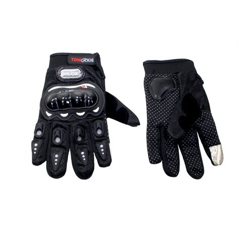 RĘKAWICZKI MOTOCYKLOWE TOW CZARNE XL