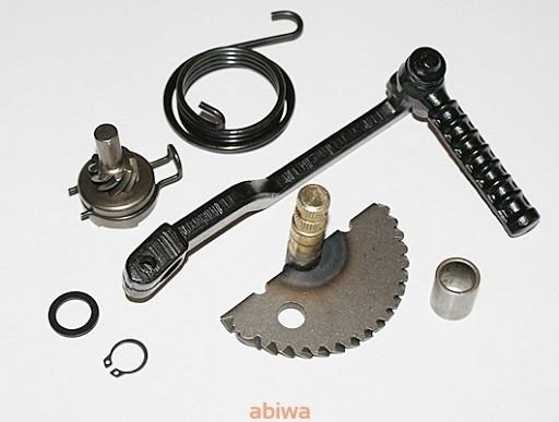 ROZRUCH NOŻNY 4T ZESTAW(rozruch,zębaka,przekładnia