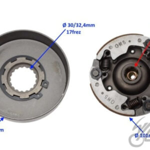 SPRZĘGŁO DO ATV 110 AUTOMAT KPL
