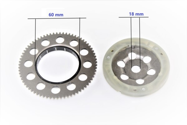 SPRZĘGŁO JEDNOKIERUNKOWE ROZRUSZNIKA POWER FORCE