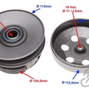 SPRZĘGŁO TYŁ DO YAMAHA BWS 50 2T