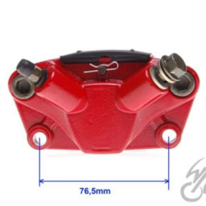 ZACISK HAMULCA TYŁ KPL CZERWONY WERSJA B