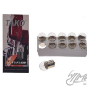 ŻARÓWKA 6V 5W G18 BA15S OPK 10 SZT BEZ EEC TAKO