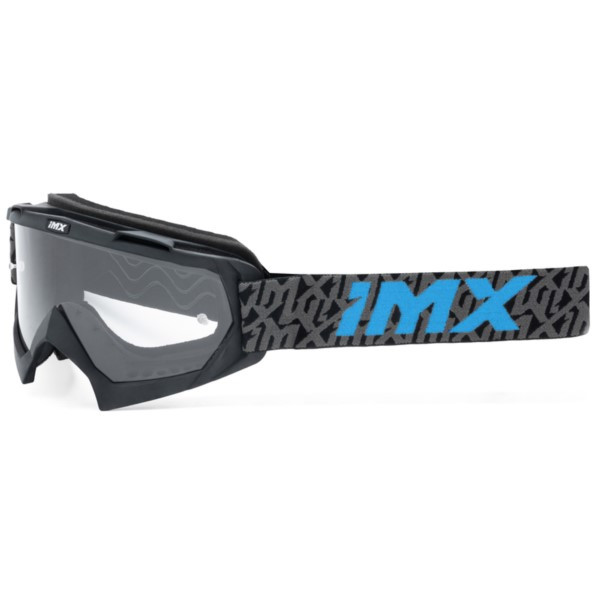 GOGLE IMX MUD BLACK MATT/GREY/BLUE - SZYBA CL OS