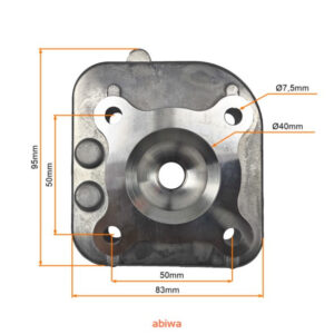 GŁOWICA 2T 50 CCM  -QUANTUM