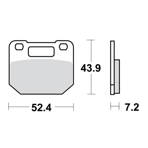 KLOCKI HAMULCOWE EBC FA110
