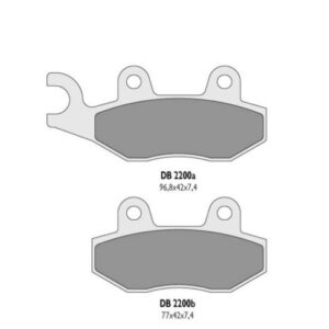 KLOCKI HAMULCOWE MOTOCYKLOWE DELTA FA135 FA 135