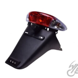 LAMPA TYŁ Z BŁOTNIKIEM QT-4 BIAŁY KIERUNKOWSKAZ