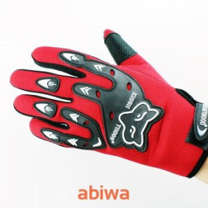 RĘKAWICE FOX-MOTOCYKLOWE-CZERWONE-L
