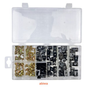 ZESTAW DO MONTAŻU PLASTIKÓW WKRĘTY BLASZKI 170szt.