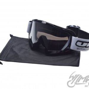 GOGLE CZARNE SZYBA SREBRNA MODEL NO.18 UNIT