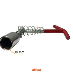 KLUCZ DO ŚWIEC 16mm, przegubowy