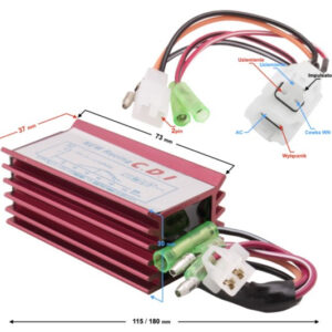 Moduł zapłonowy do skutera Falcon - tuning czerwon