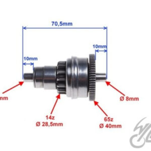 SPRZĘGŁO BENDIX ROZRUSZNIKA 4T STANDARD